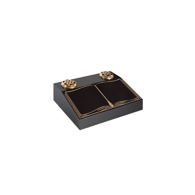 Burns - Indian Black Granite - Vases and Tablets